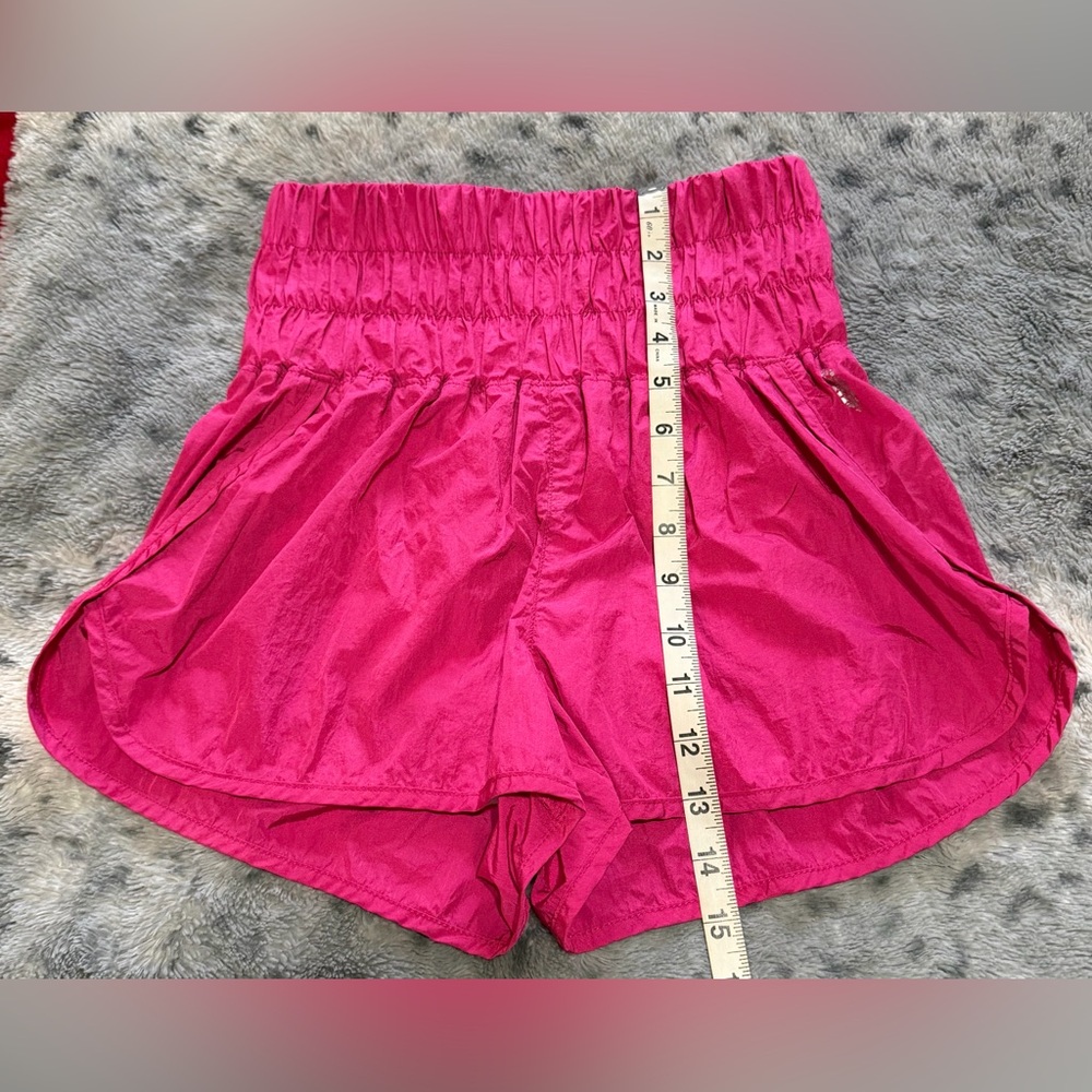 Small FP Movement by Free People High Waist Magenta Shorts Measurements N Pics!